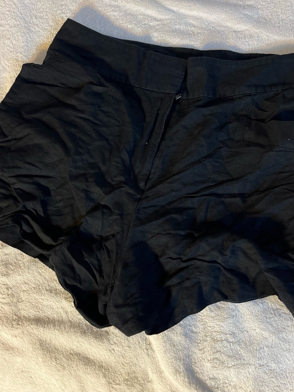 Club Monaco Black Tailored Shorts